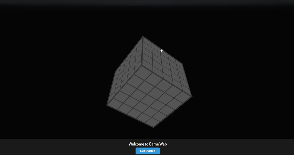 Animated 3D Rubik’s Cube