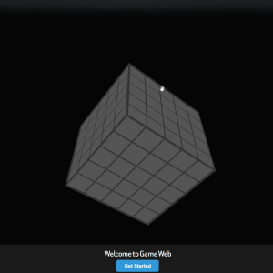 Animated 3D Rubik’s Cube